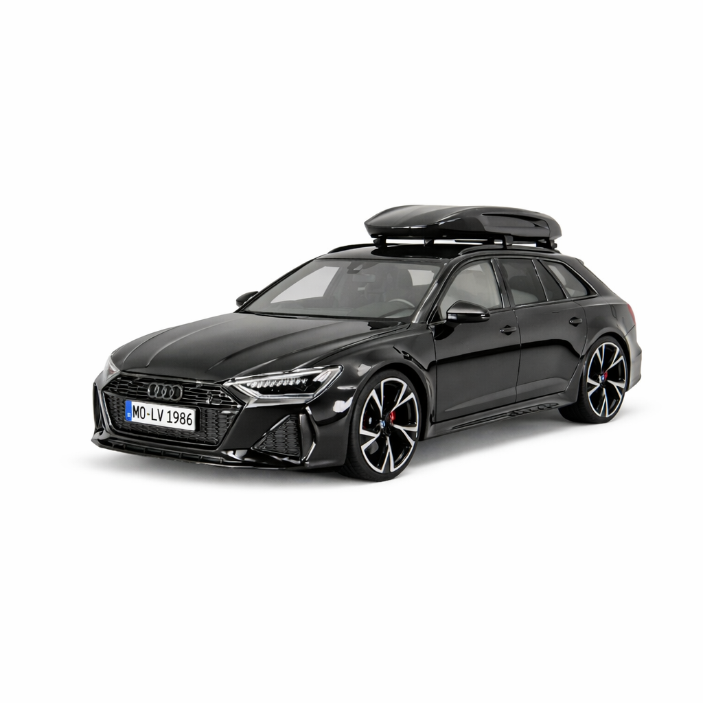 Audi RS6 Diecast Modellbil 1:24 – Metall, Ljud & Ljus