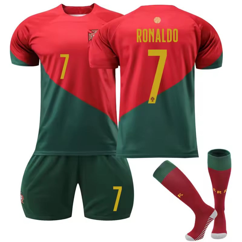 Fotbollsställ Barn – Komplett Set (Tröja, Shorts & Strumpor)-1