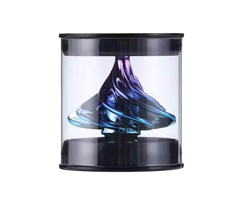 3D Spinner Dekoration – Roterande Flow Art med LED Effekt (Stresslindrande)-1