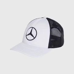 Mercedes Keps - Svart/Vit-1