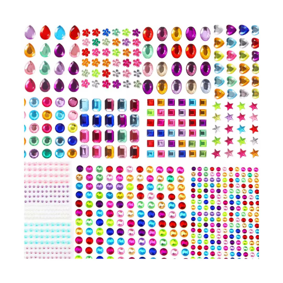 Nagelstenar & Dekoration Set – Skapa Lyxig Nail Art