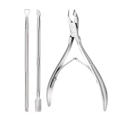 3-delars Nagelverktyg Set – Professionell Nagelvård Hemma 💅✨-1