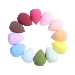 12-Pack Makeup Sponge / Beauty Blender – Sminksvamp (Flera Färger)-1