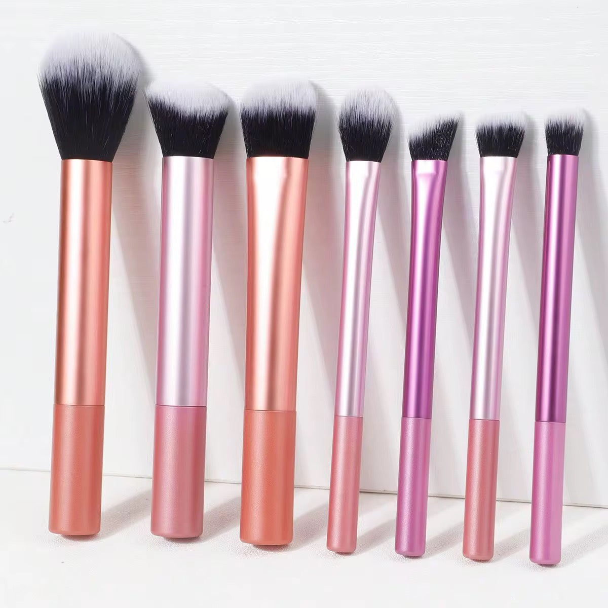 Makeupborstar Set – 8-Pack Sminkborstar (Professionell Finish)