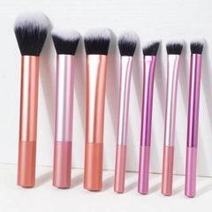 Makeupborstar Set – 8-Pack Sminkborstar (Professionell Finish)-1