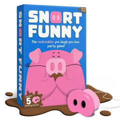 Snort Funny – Galet Roligt Partyspel (Skratta = Förlora!)-1