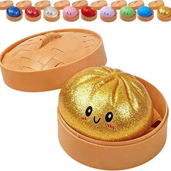 Färgglad Squishy Stressboll i Låda – Avkopplande & Rolig Klämleksak-1
