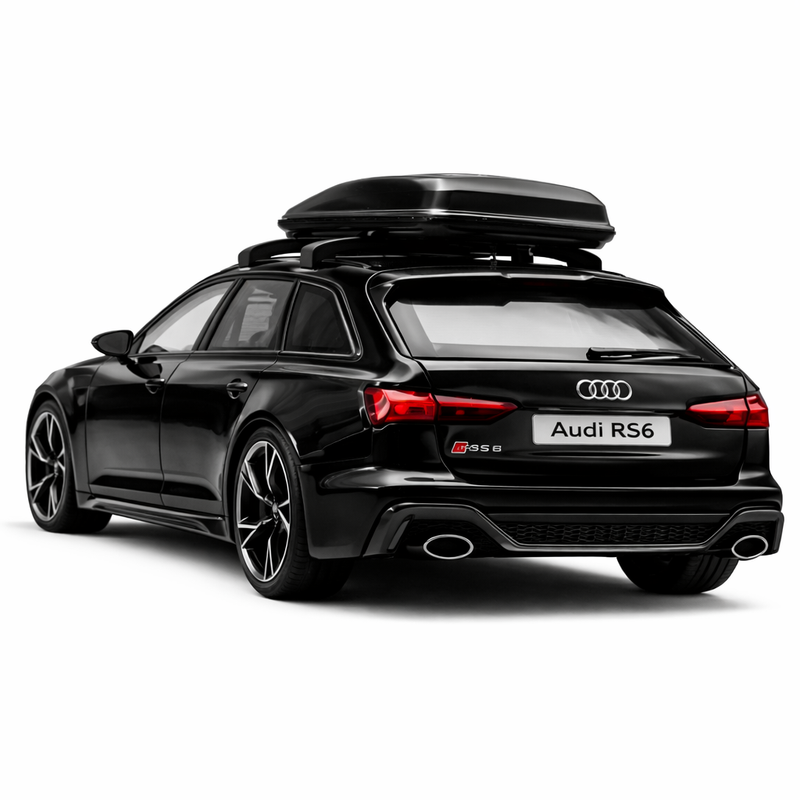 Audi RS6 Diecast Modellbil 1:24 – Metall, Ljud & Ljus-2
