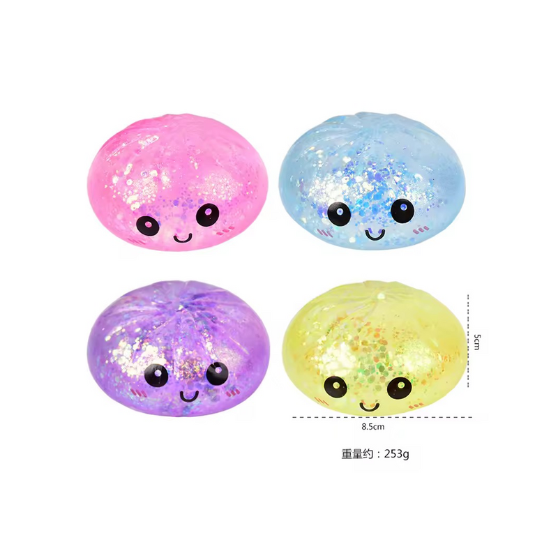 Squishy Dumplings – Fidget Toys med Glitter-1