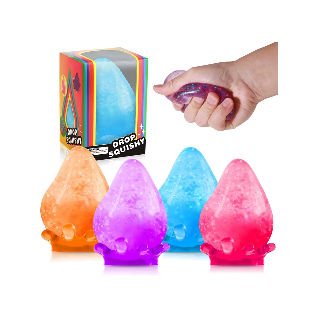 Stressboll Gummy Bear – Klämbar Antistressleksak