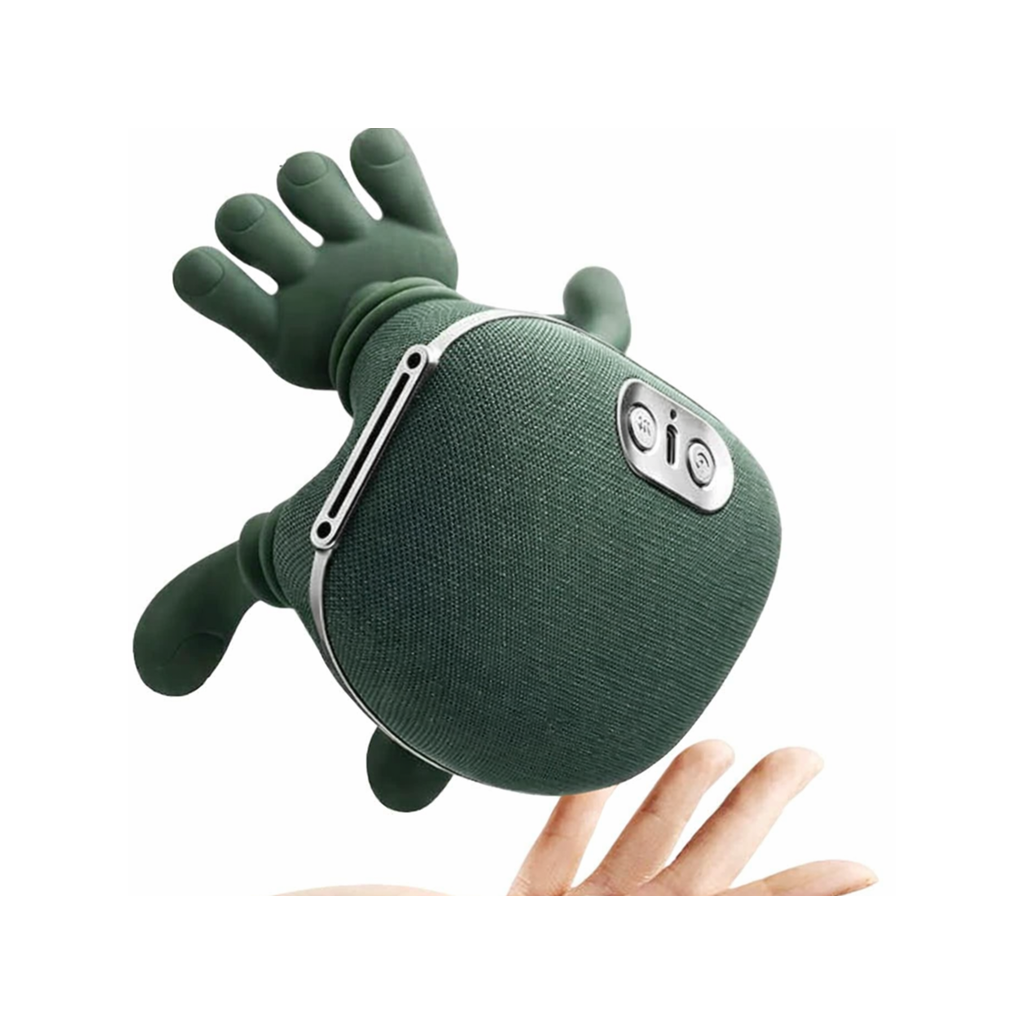 4D Massageapparat med värmefunktion - Djupgående massage för nacke, rygg, axlar & ben (3 lägen)