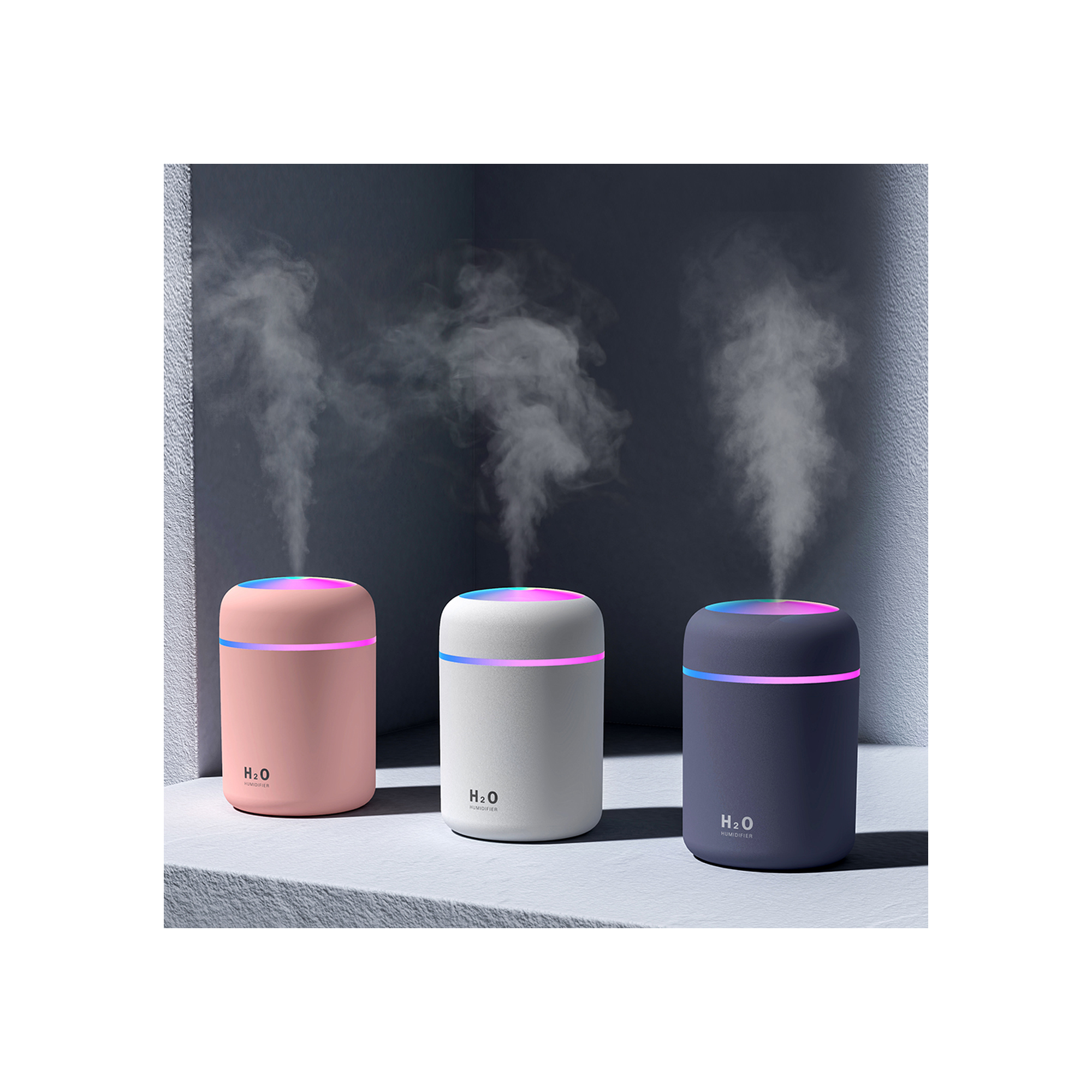 Elektrisk doftspridare med belysning