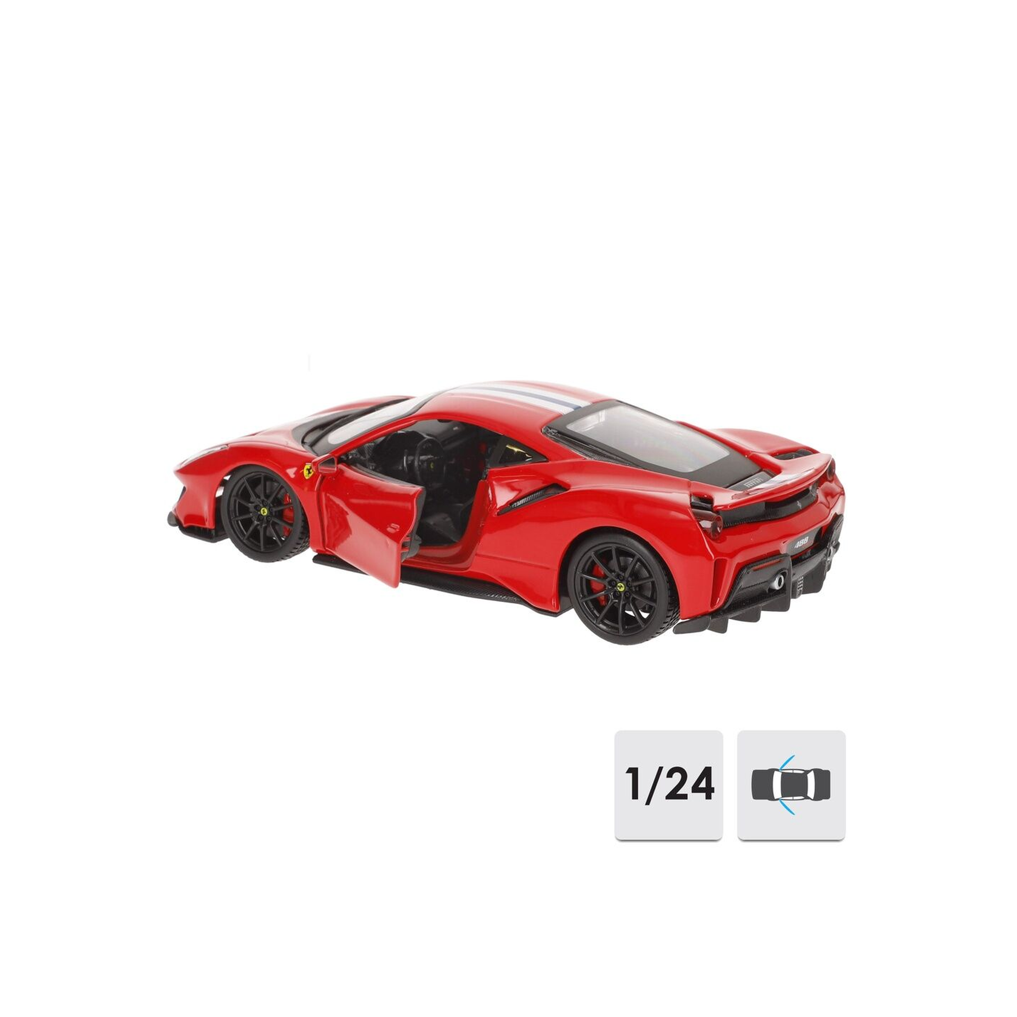 Burago Ferrari 488 Bburago 1:24 Modellbil-3